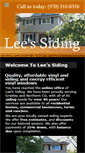 Mobile Screenshot of leessiding.com